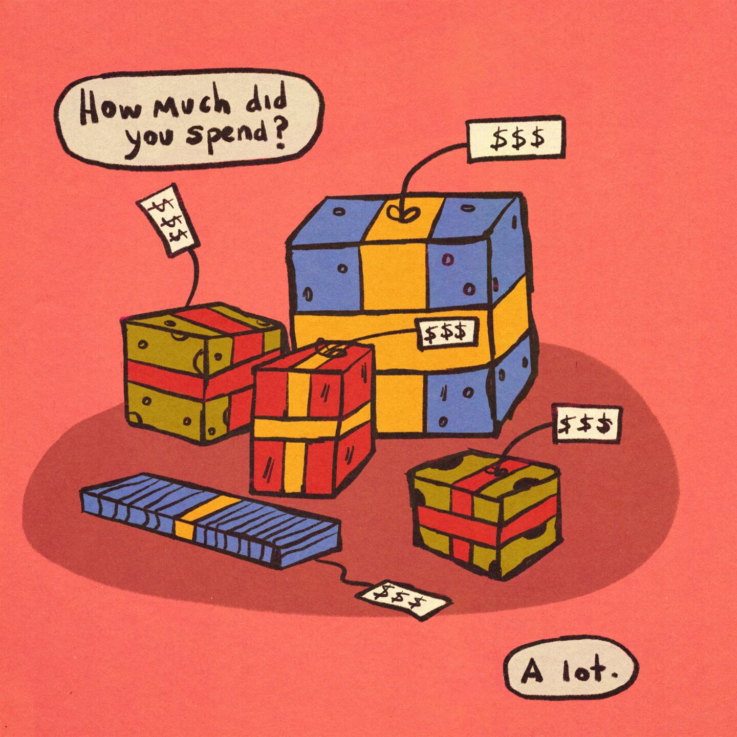 Students are skeptical of the role mass consumerism plays in celebrating the holidays